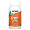 NOW Foods Iron Double Strength 36 mg 90 Veg Capsules 5 Thực phẩm chức năng NOW Foods Iron Double Strength 36 mg 90 Veg Capsules 733739014443