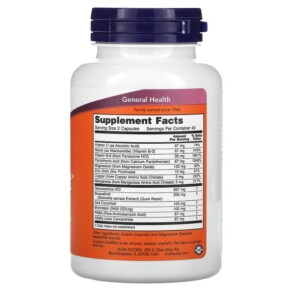 Thành phần vi chất của NOW Foods Joint Support 90 Capsules 733739032904