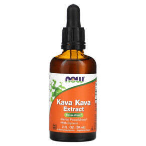Thực phẩm chức năng NOW Foods Kava Kava Extract Liquid 2 fl oz (59 ml) 733739048936