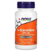 Thực phẩm chức năng NOW Foods L-Carnitine 500 mg 60 Veg Capsules 733739000729