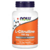 NOW Foods L-Citrulline 750 mg 90 Veg Capsules 4 Thực phẩm chức năng NOW Foods L-Citrulline 750 mg 90 Veg Capsules 733739000835