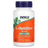 Thực phẩm chức năng NOW Foods L-OptiZinc 30 mg 100 Veg Capsules 733739015105