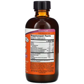 Thành phần vi chất của NOW Foods Liquid CoQ10 100 mg  4 fl oz (118 ml) 733739031860