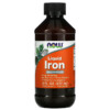 NOW Foods Liquid Iron 8 fl oz (237 ml) 5 Thực phẩm chức năng NOW Foods Liquid Iron 8 fl oz (237 ml) 733739014474