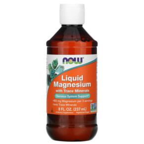 Thực phẩm chức năng NOW Foods Liquid Magnesium with Trace Minerals 8 fl oz (237 ml) 733739012883