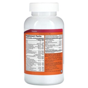 Thành phần vi chất của NOW Foods Liquid Multi Gels 180 Softgels 733739038173
