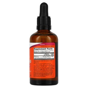 Thành phần vi chất của NOW Foods Liquid Vitamin D-3 400 IU 2 fl oz (59 ml) 733739003706