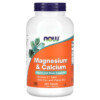 NOW Foods Magnesium & Calcium 250 Tablets 4 Thực phẩm chức năng NOW Foods Magnesium & Calcium 250 Tablets 733739012784