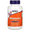 Thực phẩm chức năng NOW Foods Melatonin 5 mg 180 Veg Capsules 733739035561