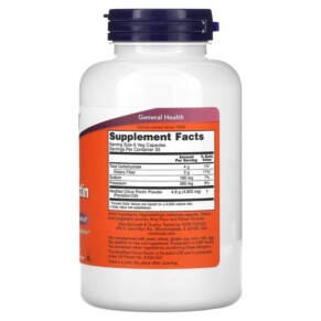 Thành phần vi chất của NOW Foods Modified Citrus Pectin 800 mg 180 Veg Capsules 733739030757