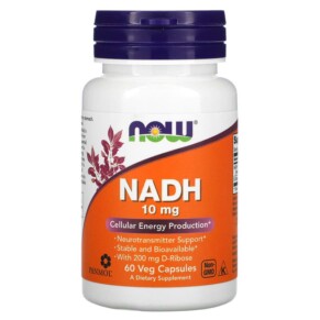 Thực phẩm chức năng NOW Foods NADH 10 mg 60 Veg Capsules 733739031037