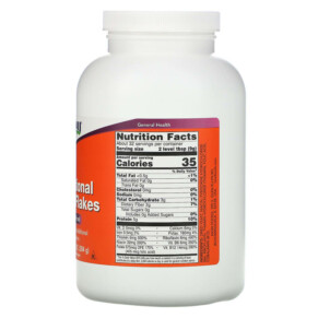 Thành phần vi chất của NOW Foods Nutritional Yeast Flakes 10 oz (284 g) 733739024558