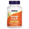 NOW Foods Omega 3-6-9 1.000 mg 100 Softgel 5 Thực phẩm chức năng NOW Foods Omega 3-6-9 1.000 mg 100 Softgel 733739018359
