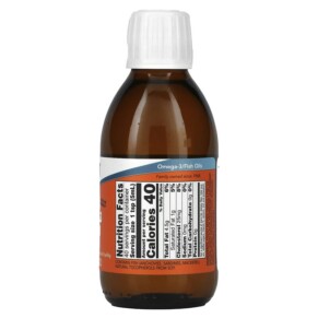 Thành phần vi chất của NOW Foods Omega-3 Fish Oil Lemon 7 fl oz (200 ml) 733739016591
