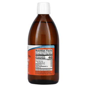 Thành phần vi chất của NOW Foods Omega-3 Fish Oil Lemon Flavored 16.9 fl oz (500 ml) 733739016607
