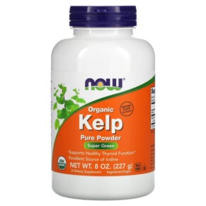 Thực phẩm chức năng NOW Foods Organic Kelp Pure Powder 8 oz (227 g) 733739026767
