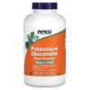 Thực phẩm chức năng NOW Foods Potassium Gluconate Pure Powder 1 lb (454 g) 733739014719