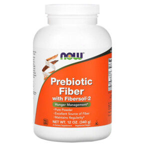 Thực phẩm chức năng NOW Foods Prebiotic Fiber with Fibersol-2 12 oz (340 g) 733739059079