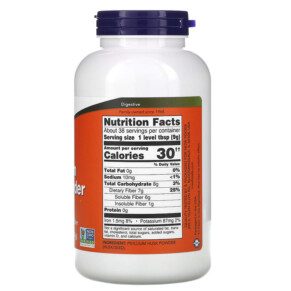 Thành phần vi chất của NOW Foods Psyllium Husk Powder 12 oz (340 g) 733739059758