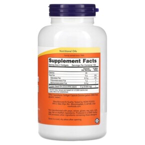 Thành phần vi chất của NOW Foods Pumpkin Seed Oil 1.000 mg 200 Softgels 733739018434