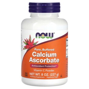 Thực phẩm chức năng NOW Foods Pure Buffered Calcium Ascorbate Vitamin C Powder 8 oz (227 g) 733739007520