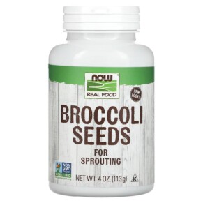 Thực phẩm chức năng NOW Foods Real Food Broccoli Seeds 4 oz (113 g) 733739072153