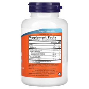 Thành phần vi chất của NOW Foods Red Omega 90 Softgels 733739016751