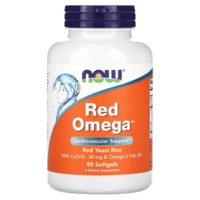 Thực phẩm chức năng NOW Foods Red Omega 90 Softgels 733739016751