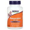 NOW Foods Resveratrol 200 mg 120 Veg Capsules 4 Thực phẩm chức năng NOW Foods Resveratrol 200 mg 120 Veg Capsules 733739033543