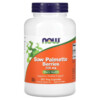 Thực phẩm chức năng NOW Foods Saw Palmetto Berries 550 mg 250 Veg Capsules 733739047489