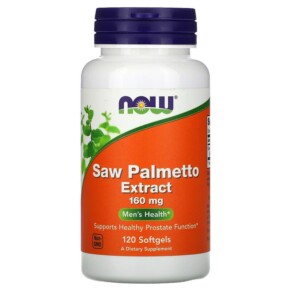 Thực phẩm chức năng NOW Foods Saw Palmetto Extract 160 mg 120 Softgels 733739047427