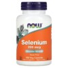 Thực phẩm chức năng NOW Foods Selenium 200 mcg 180 Veg Capsules 733739014863