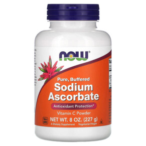 Thực phẩm chức năng NOW Foods Sodium Ascorbate Powder 8 oz (227 g) 733739007605