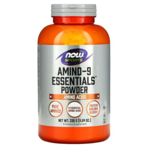 Thực phẩm chức năng NOW Foods Sports Amino-9 Essentials Powder 11.64 oz (330 g) 733739002068
