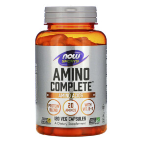 Thực phẩm chức năng NOW Foods Sports Amino Complete Amino Acids 120 Veg Capsules 733739000118