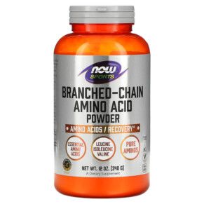 Thực phẩm chức năng NOW Foods Sports Branched-Chain Amino Acid Powder 12 oz (340 g) 733739002136