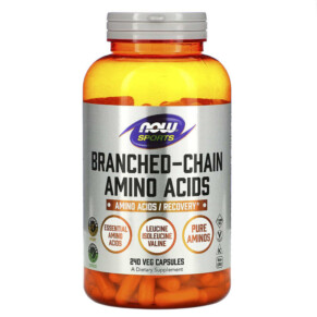 Thực phẩm chức năng NOW Foods Sports Branched-Chain Amino Acids 240 Capsules 733739000545