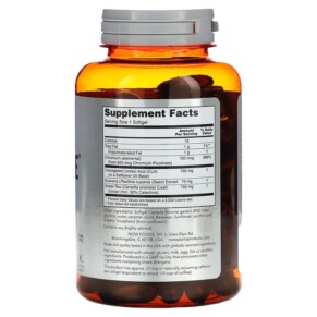 Thành phần vi chất của NOW Foods Sports CLA Extreme 90 Softgels 733739017314