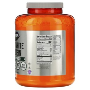 Thành phần vi chất của NOW Foods Sports Egg White Protein Powder Unflavored 5 lbs (2.268 g) 733739020437