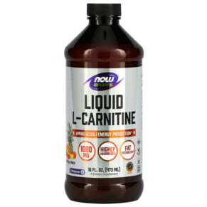 Thực phẩm chức năng NOW Foods Sports L-Carnitine Liquid Tropical Punch 1.000 mg 16 fl oz (473 ml) 733739000668