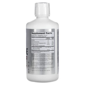 Thành phần vi chất của NOW Foods Sports Liquid L-Carnitine Citrus 1.000 mg 32 fl oz (946 ml) 733739000699