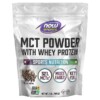 Thực phẩm chức năng NOW Foods Sports MCT Powder with Whey Protein Chocolate Mocha 1 lb (454 g) 733739017376