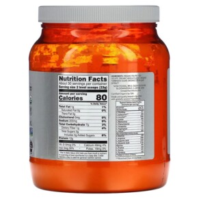 Thành phần vi chất của NOW Foods Sports Organic Pea Protein Creamy Vanilla 1.5 lbs (680 g) 733739022219