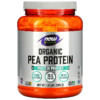 Thực phẩm chức năng NOW Foods Sports Organic Pea Protein Powder Pure Unflavored 1.5 lbs (680 g) 733739021083