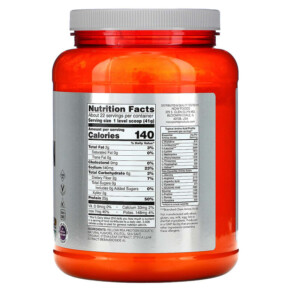Thành phần vi chất của NOW Foods Sports Pea Protein Vanilla Toffee 2 lbs (907 g) 733739021342