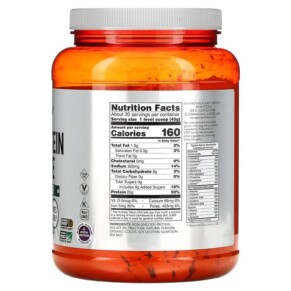 Thành phần vi chất của NOW Foods Sports Soy Protein Isolate Creamy Chocolate 2 lbs (907 g) 733739021434