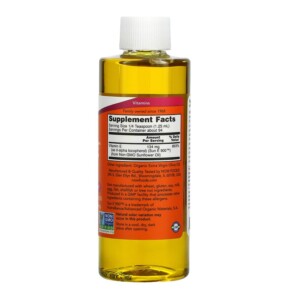 NOW Foods Sun-E Liquid 4 fl oz (118 ml) 3 Thành phần vi chất của NOW Foods Sun-E Liquid 4 fl oz (118 ml) 733739009340