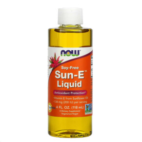 Thực phẩm chức năng NOW Foods Sun-E Liquid 4 fl oz (118 ml) 733739009340