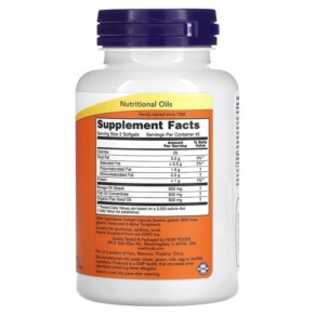 Thành phần vi chất của NOW Foods Super Omega 3-6-9 1.200 mg 90 Softgels 733739018397