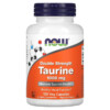 Thực phẩm chức năng NOW Foods Taurine Double Strength 1.000 mg 100 Veg Capsules 733739001429